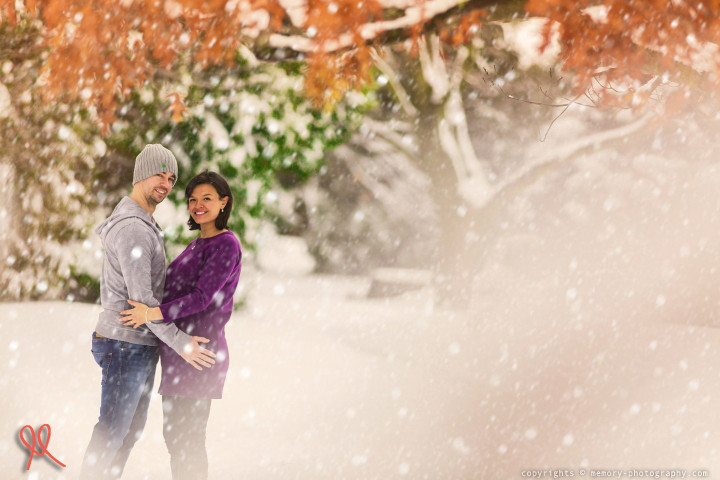 Winter Maternity Photo Session | S+F=E